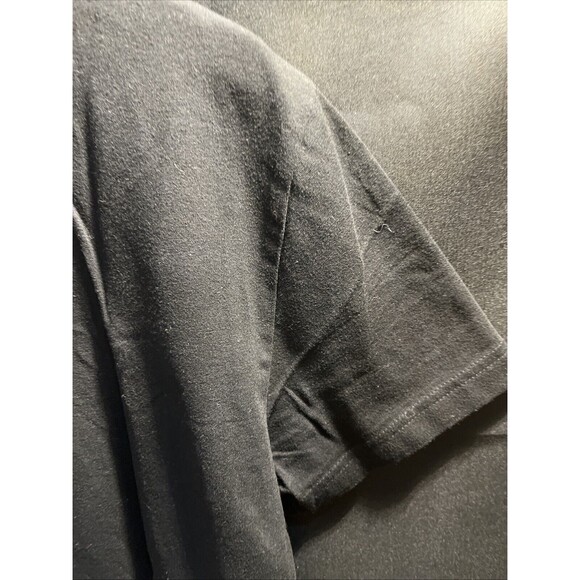 American Eagle Outfitters Flex Men Medium Black Crew Neck Graphic T-shirt - Picture 10 of 11